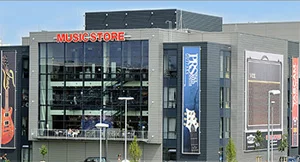 Außenaufnahme des Musicstores in Köln